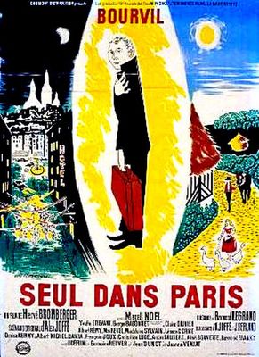 Seul dans Paris poster