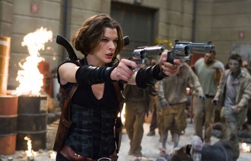 Milla Jovovich în Resident Evil: Afterlife