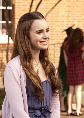 Lily Collins în The Blind Side