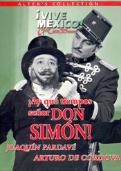 Poster ¡Ay, qué tiempos señor don Simón!