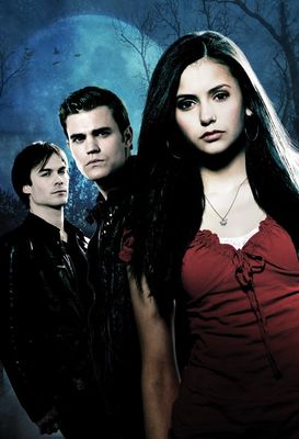 Nina Dobrev, Paul Wesley, Ian Somerhalder în The Vampire Diaries