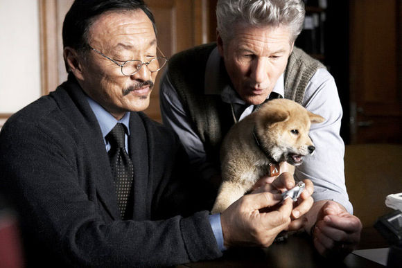 Richard Gere, Cary-Hiroyuki Tagawa în Hachiko: A Dog's Story