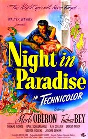 Poster A Night in Paradise