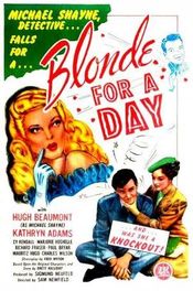Poster Blonde for a Day