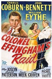 Poster Colonel Effingham's Raid