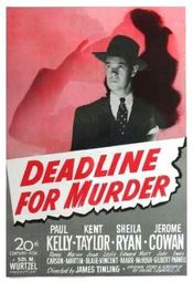 Poster Deadline for Murder