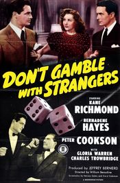 Poster Don't Gamble with Strangers