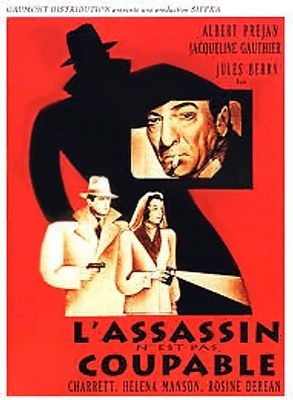 L'assassin n'est pas coupable poster