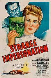 Poster Strange Impersonation