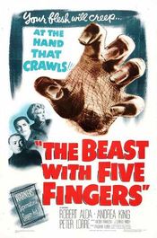Poster The Beast with Five Fingers