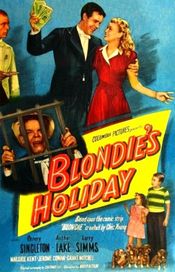 Poster Blondie's Holiday