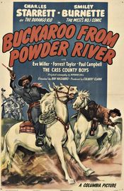 Poster Buckaroo from Powder River