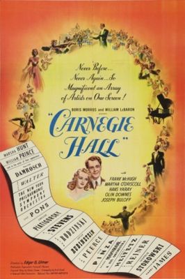 Carnegie Hall poster