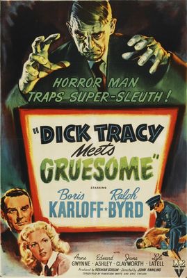 Dick Tracy Meets Gruesome poster