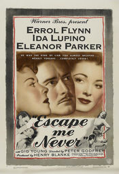 Poster Escape Me Never