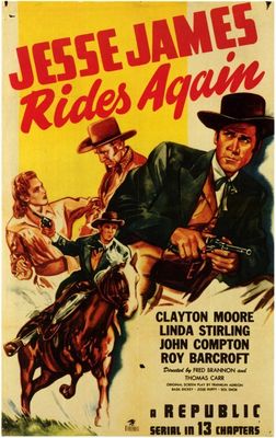 Jesse James Rides Again poster