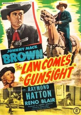 Law Comes to Gunsight poster