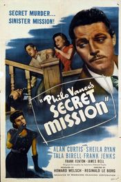 Poster Philo Vance's Secret Mission