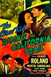 Poster Riding the California Trail