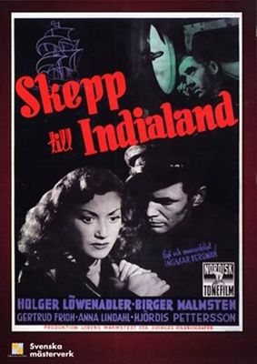 Skepp till India land poster