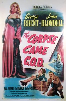 The Corpse Came C.O.D. poster