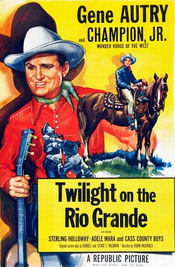 Poster Twilight on the Rio Grande