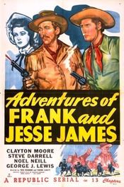 Poster Adventures of Frank and Jesse James
