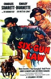 Poster Six-Gun Law