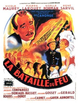 La bataille du feu poster