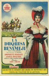 Poster La duquesa de Benamejí