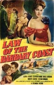 Poster Law of the Barbary Coast