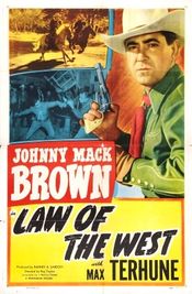 Poster Law of the West