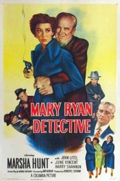 Poster Mary Ryan, Detective