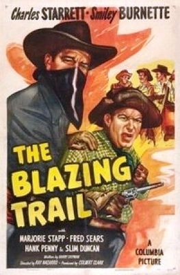 The Blazing Trail poster