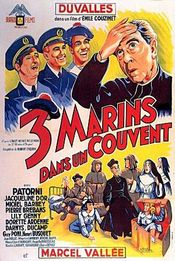 Poster Trois marins dans un couvent