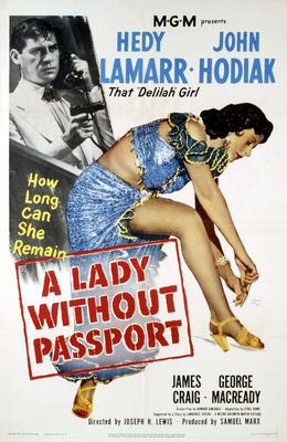 A Lady Without Passport poster