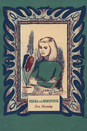 Poster Flicka och hyacinter