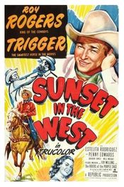 Poster Sunset in the West