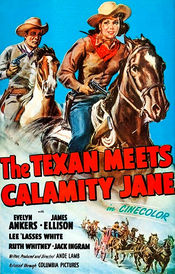 Poster The Texan Meets Calamity Jane