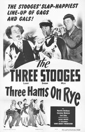 Poster Three Hams on Rye