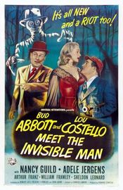 Poster Abbott and Costello Meet the Invisible Man