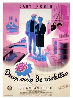 Deux sous de violettes poster