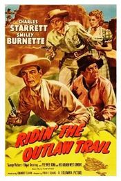 Poster Ridin' the Outlaw Trail