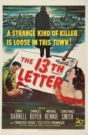 Poster The 13th Letter