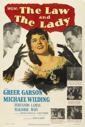 Poster The Law and the Lady