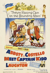 Poster Abbott and Costello Meet Captain Kidd