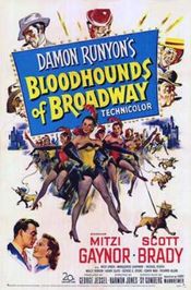 Poster Bloodhounds of Broadway