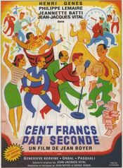 Poster Cent francs par seconde