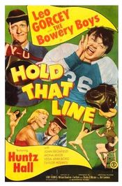 Poster Hold That Line