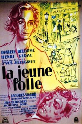 La jeune folle poster